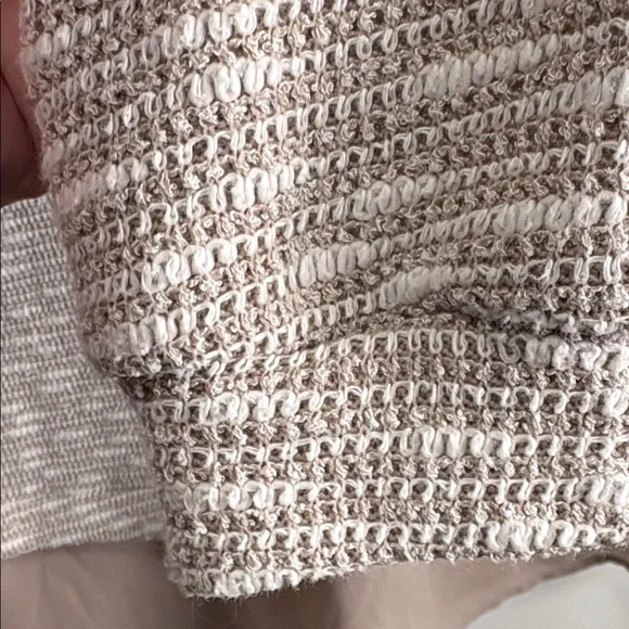 Doe & Rae Textured Beige Sweater - Picture 7 of 10